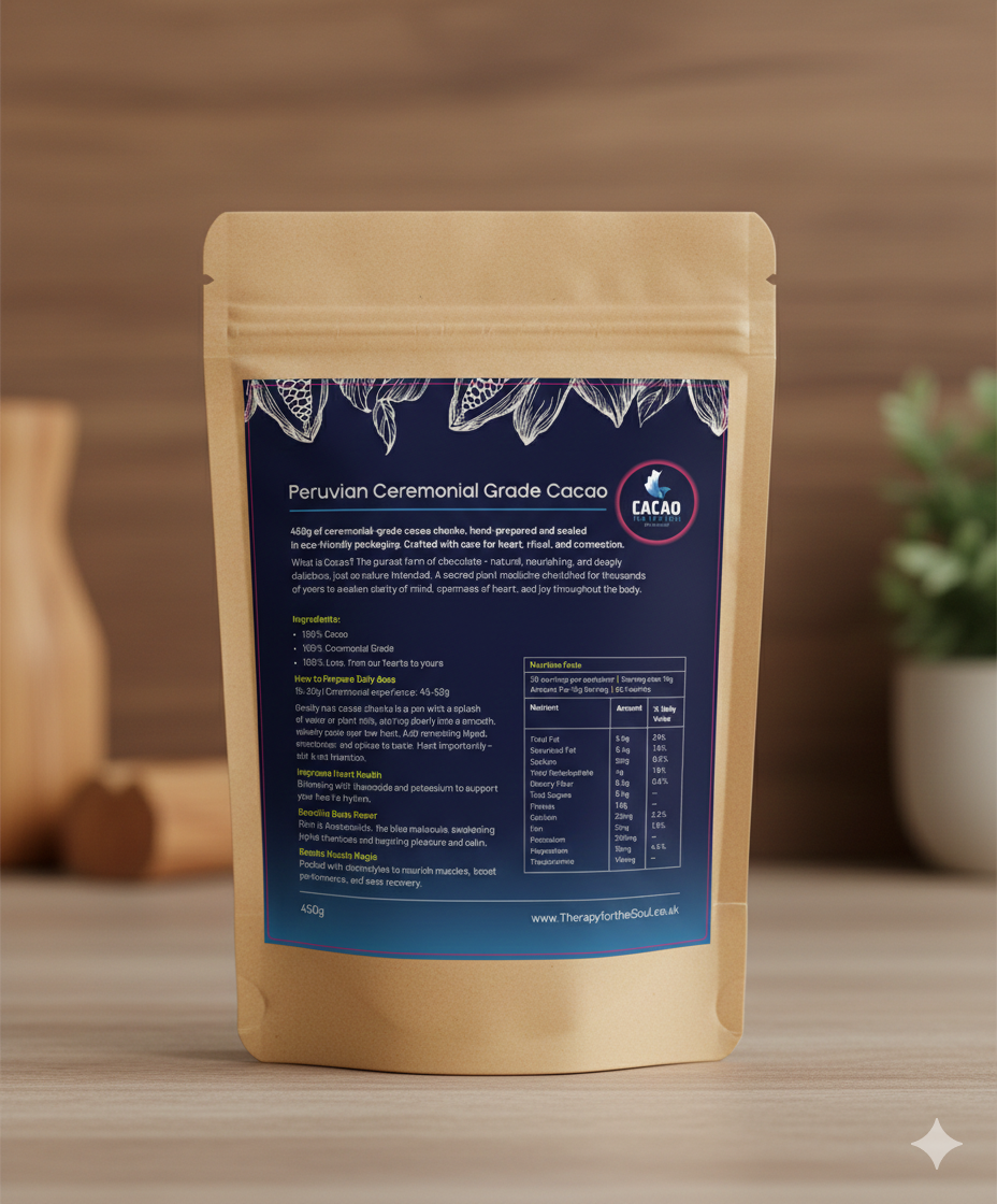 450g Ceremonial Grade Cacao Chunks